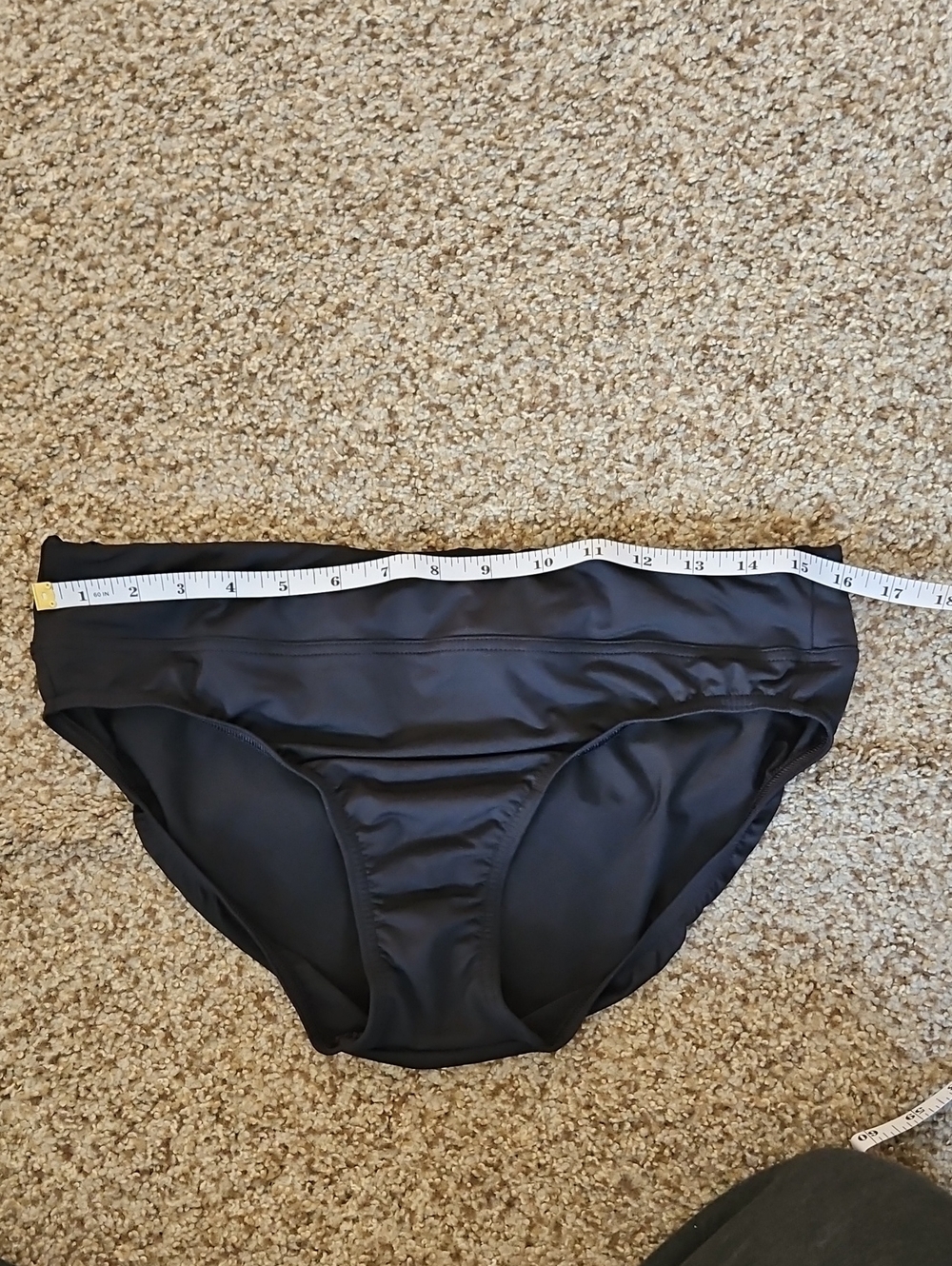 Lands' End Black Bikini Bottom - Classic Coverage - Picture 3 of 5